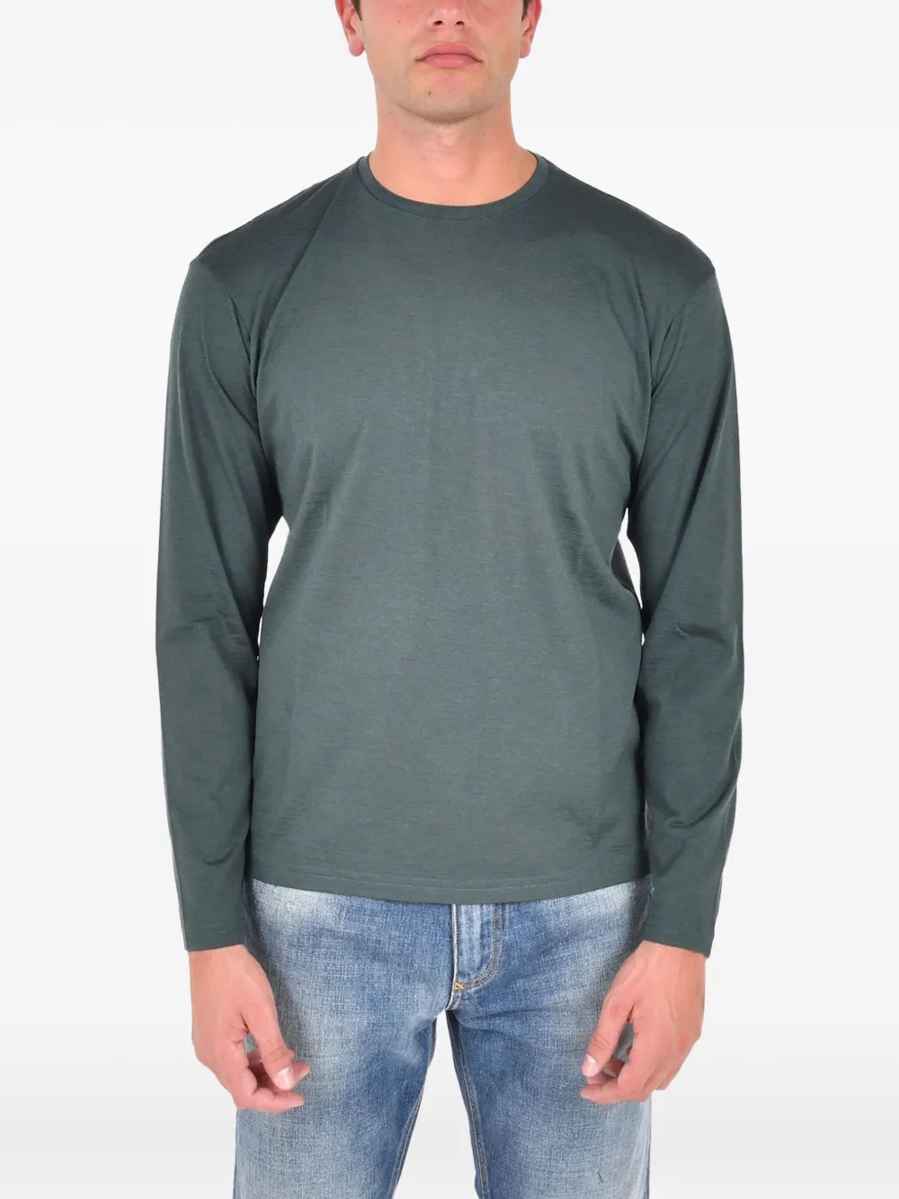 Low Brand long-sleeve T-shirt - Verde