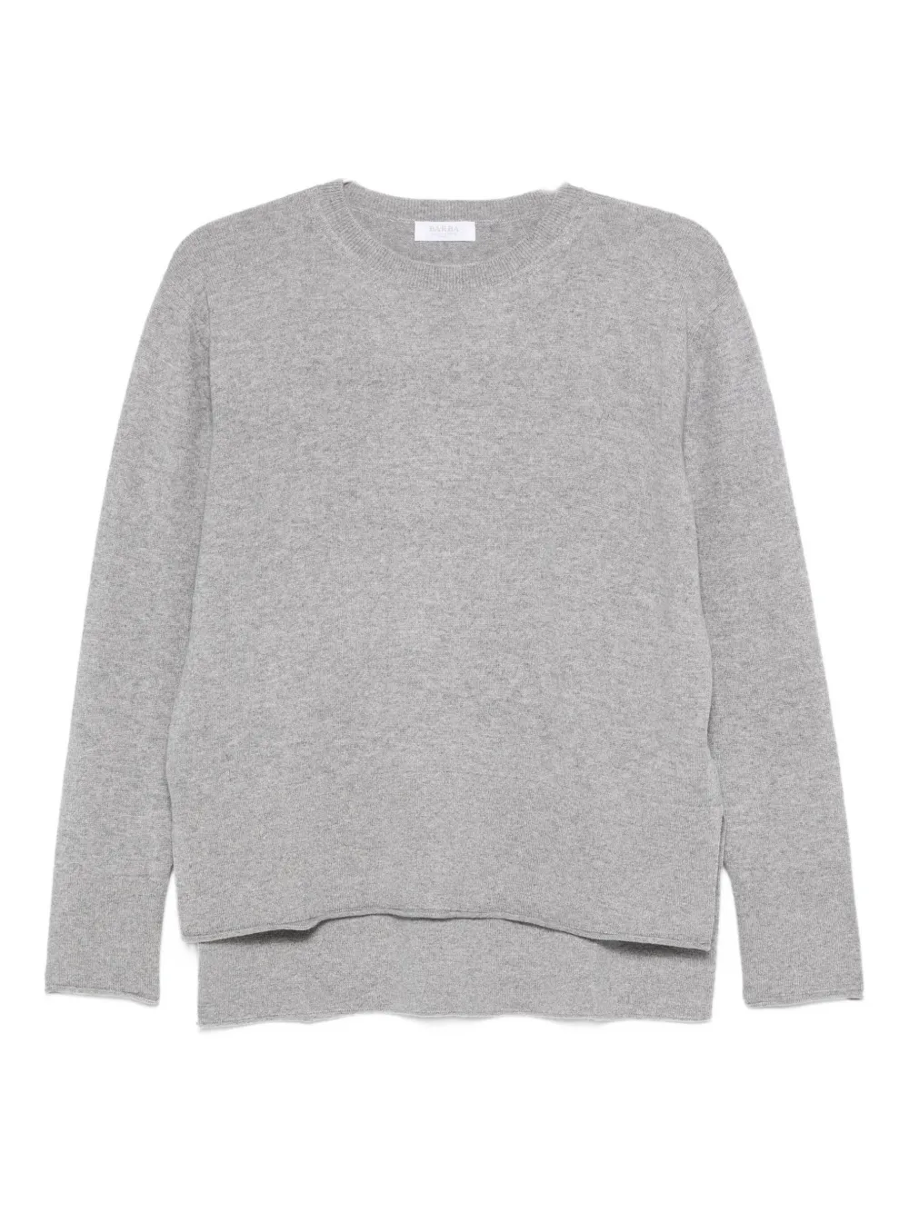 Barba Napoli Crew-neck Sweater In Gray