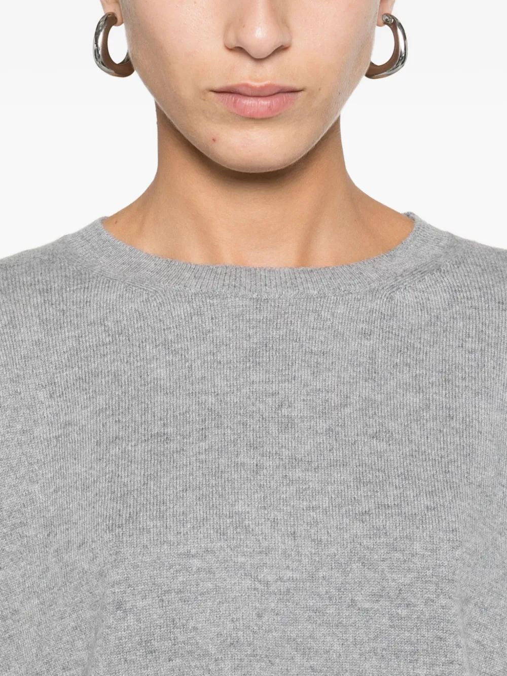 Barba Napoli Crew-neck Sweater In Gray