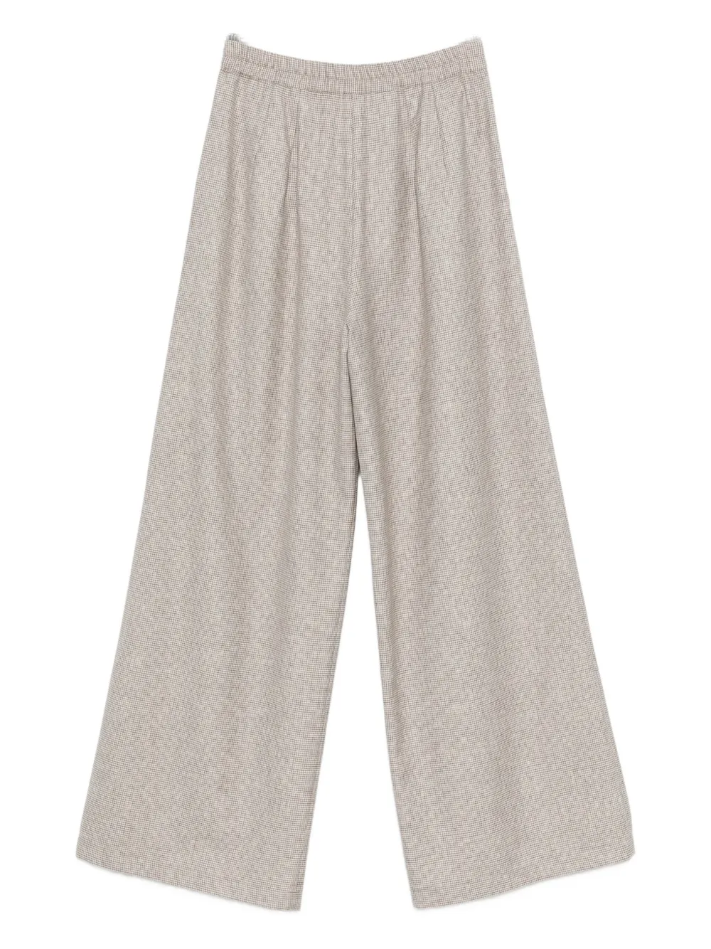 Barba houndstooth-pattern trousers | Wide-Leg Pants | Image 2