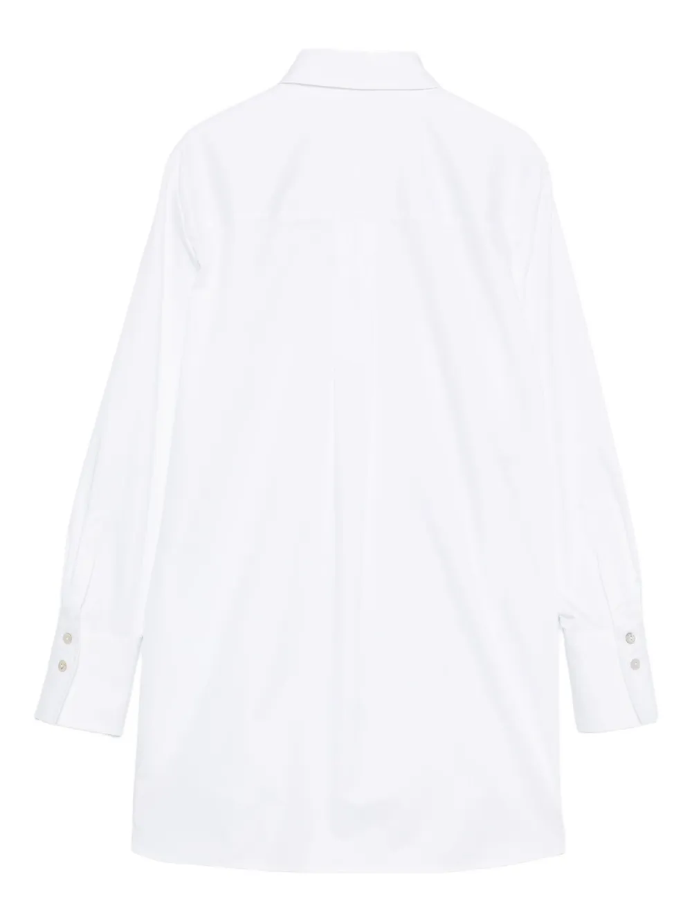Barba button-down long-sleeve shirt - Wit