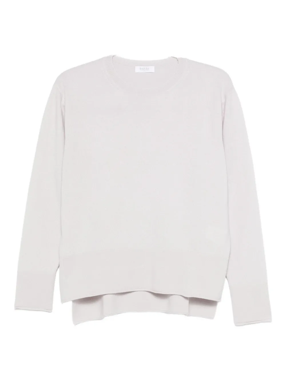 Barba Napoli Crew-neck Sweater In White