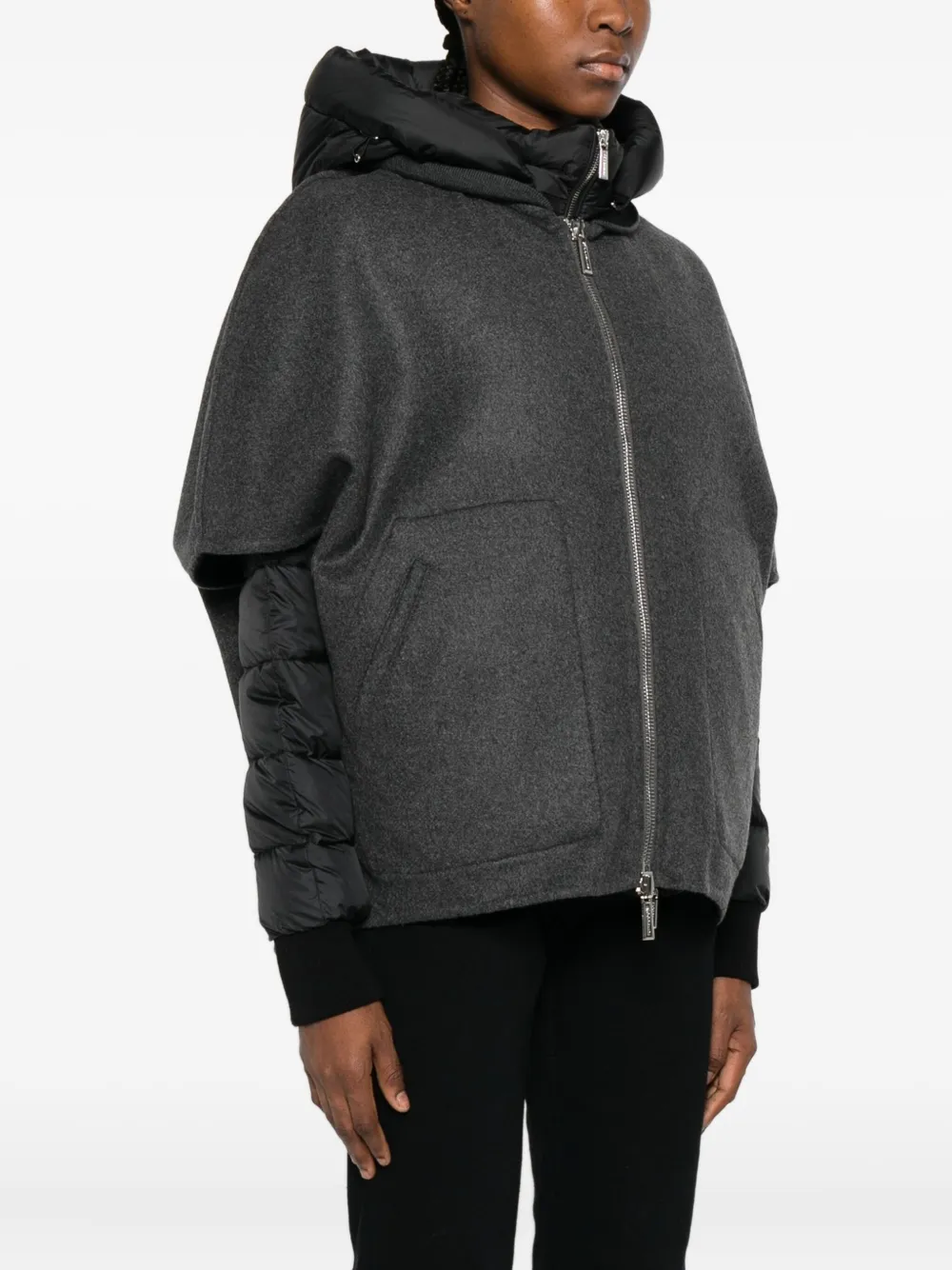 Moorer Omkeerbaar jack Grijs