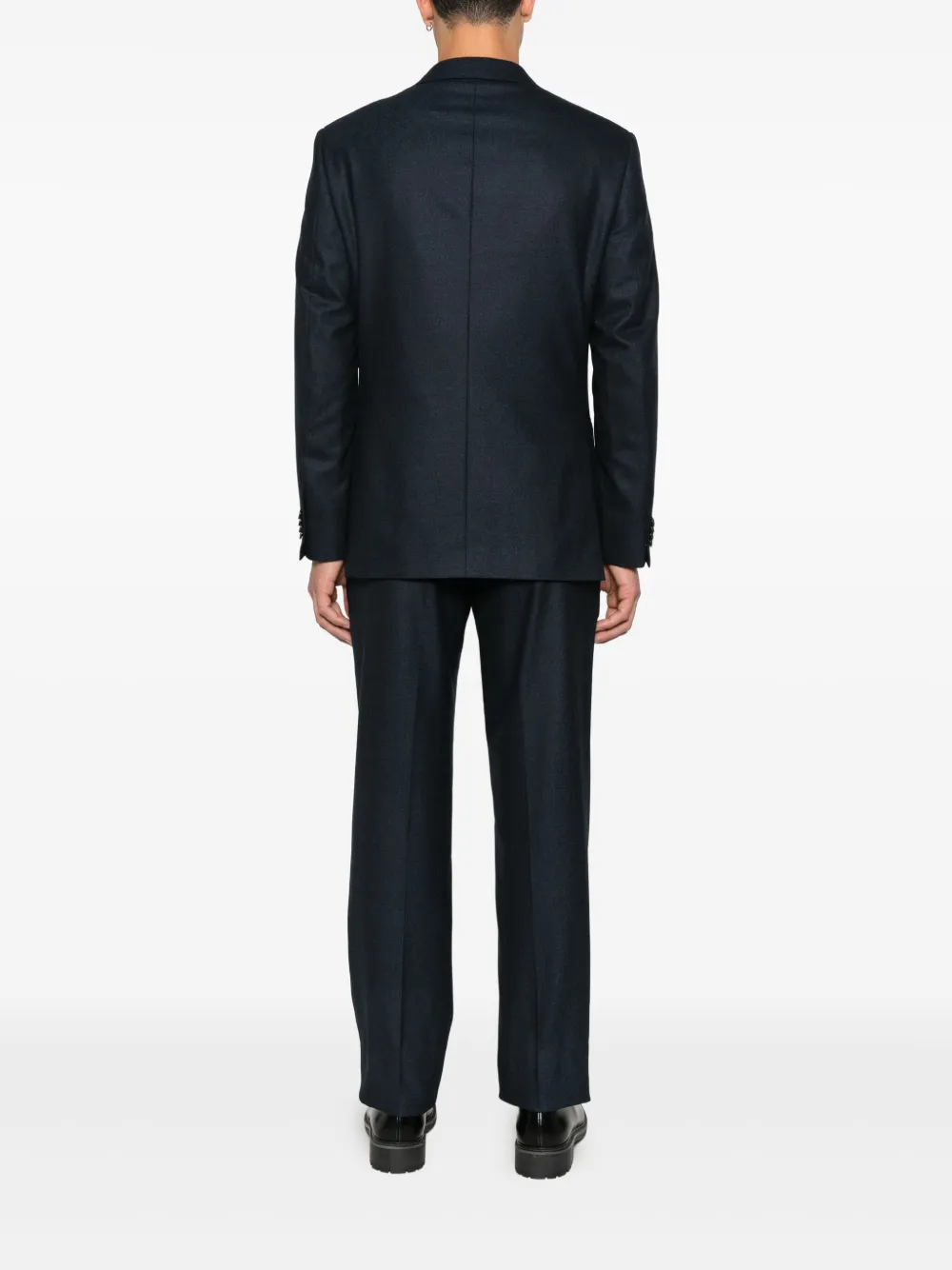 Brioni Pak met enkele rij knopen Blauw