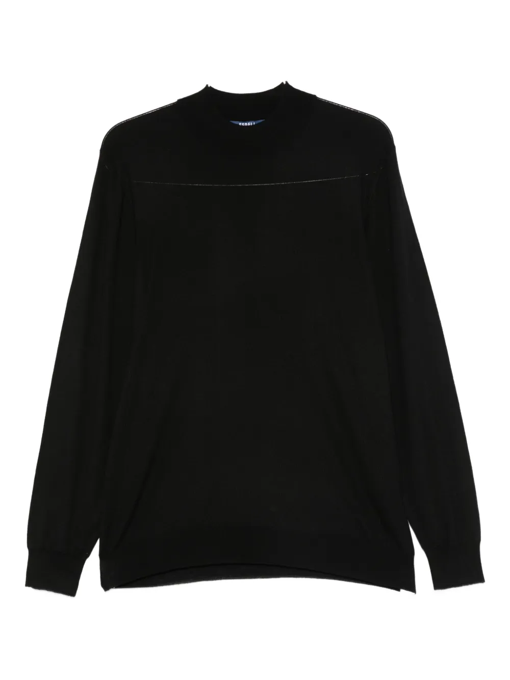 Fedeli long-sleeve top - Nero
