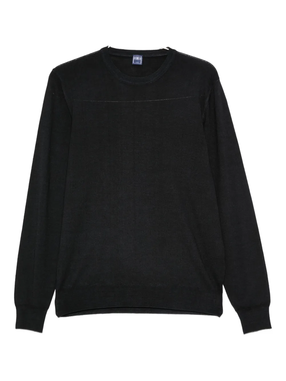 Fedeli merino-wool top | Black | Image 1