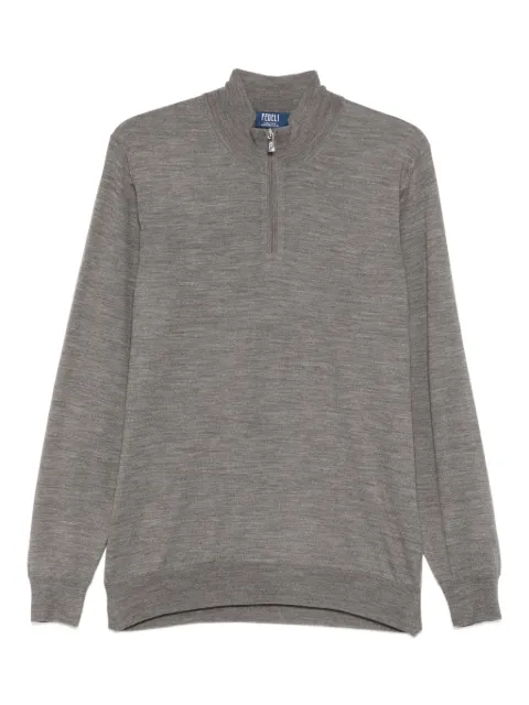 Fedeli Oberteil mit kurzem Reißverschluss