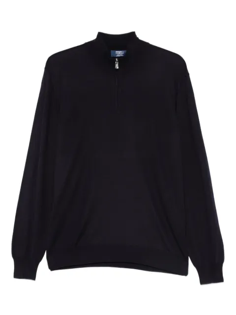Fedeli half-zip top