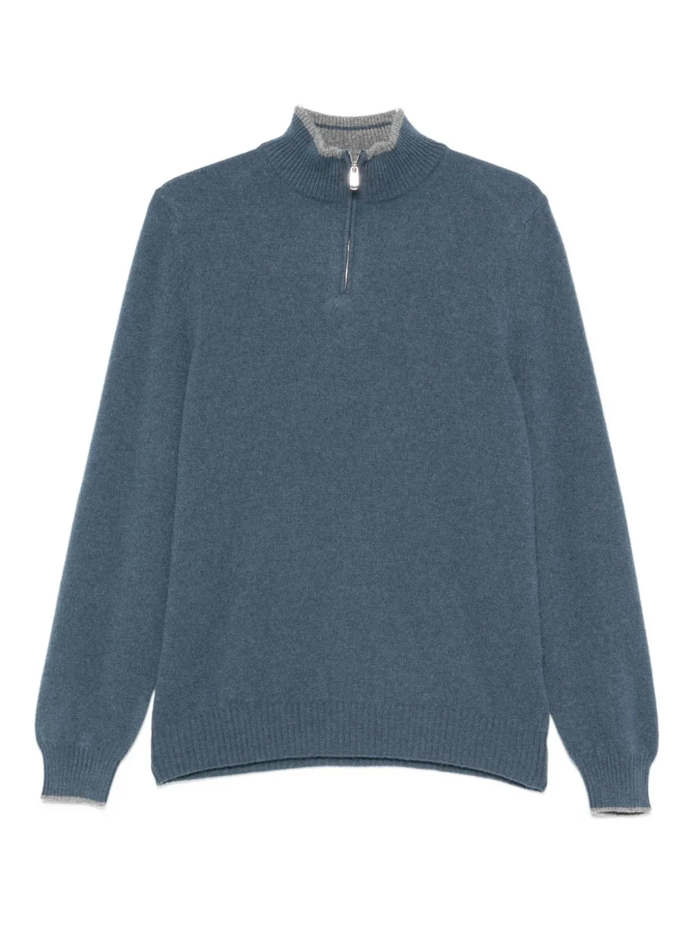 Fedeli half-zip sweatshirt - Blu
