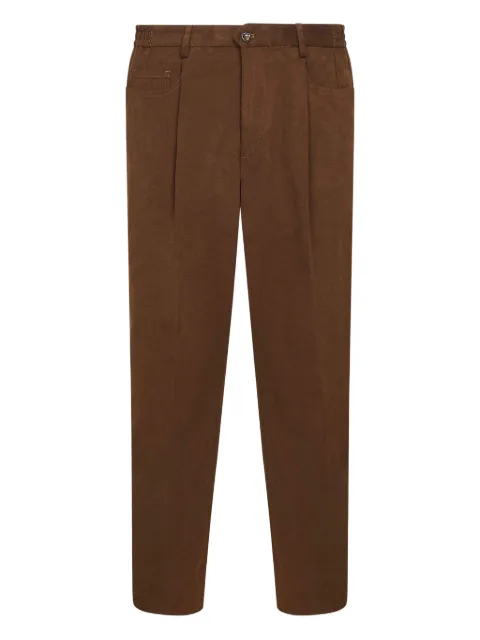 D4.0 pantalones con efecto de piel de topo