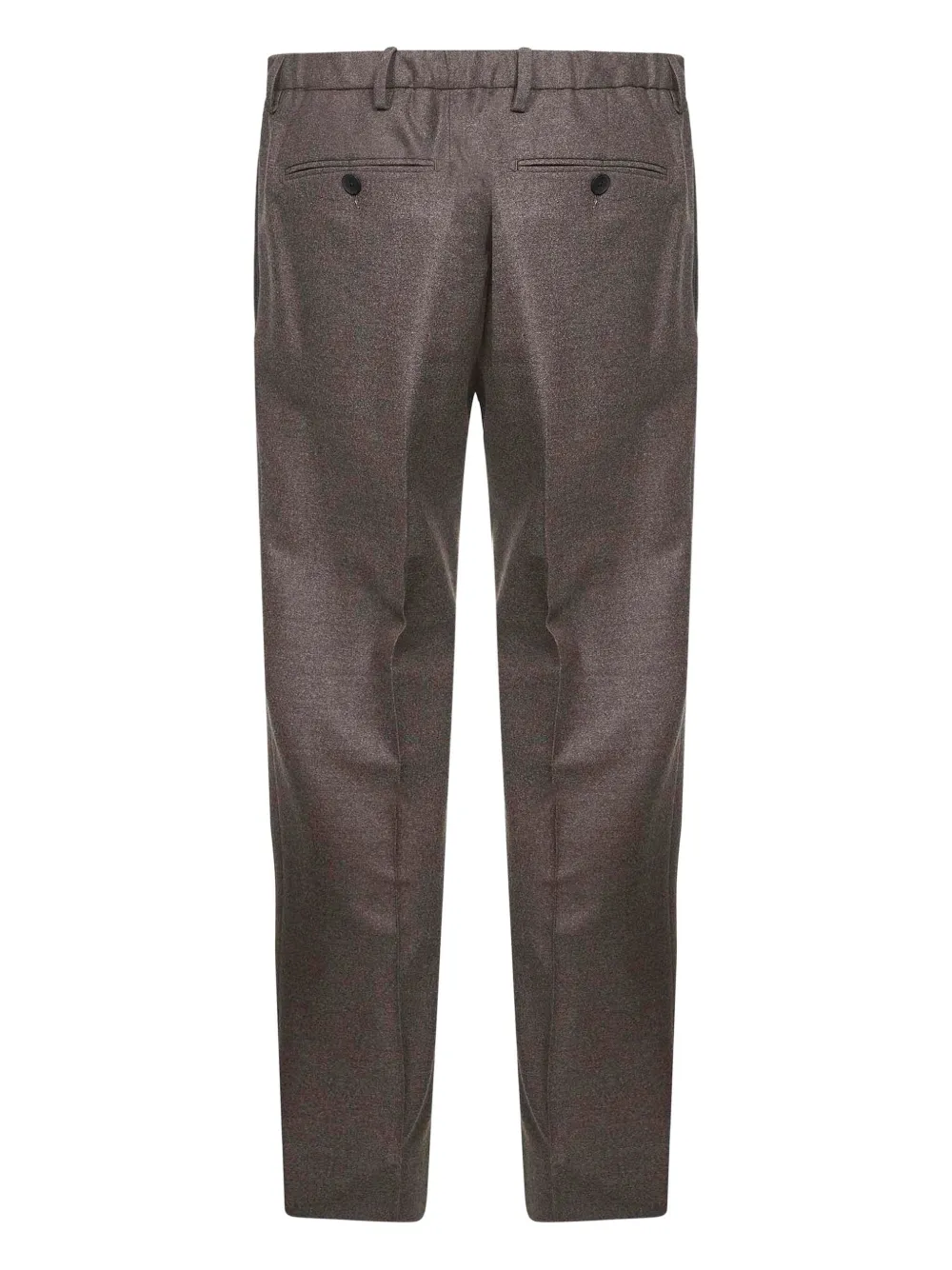 D4.0 pressed-crease trousers - Bruin