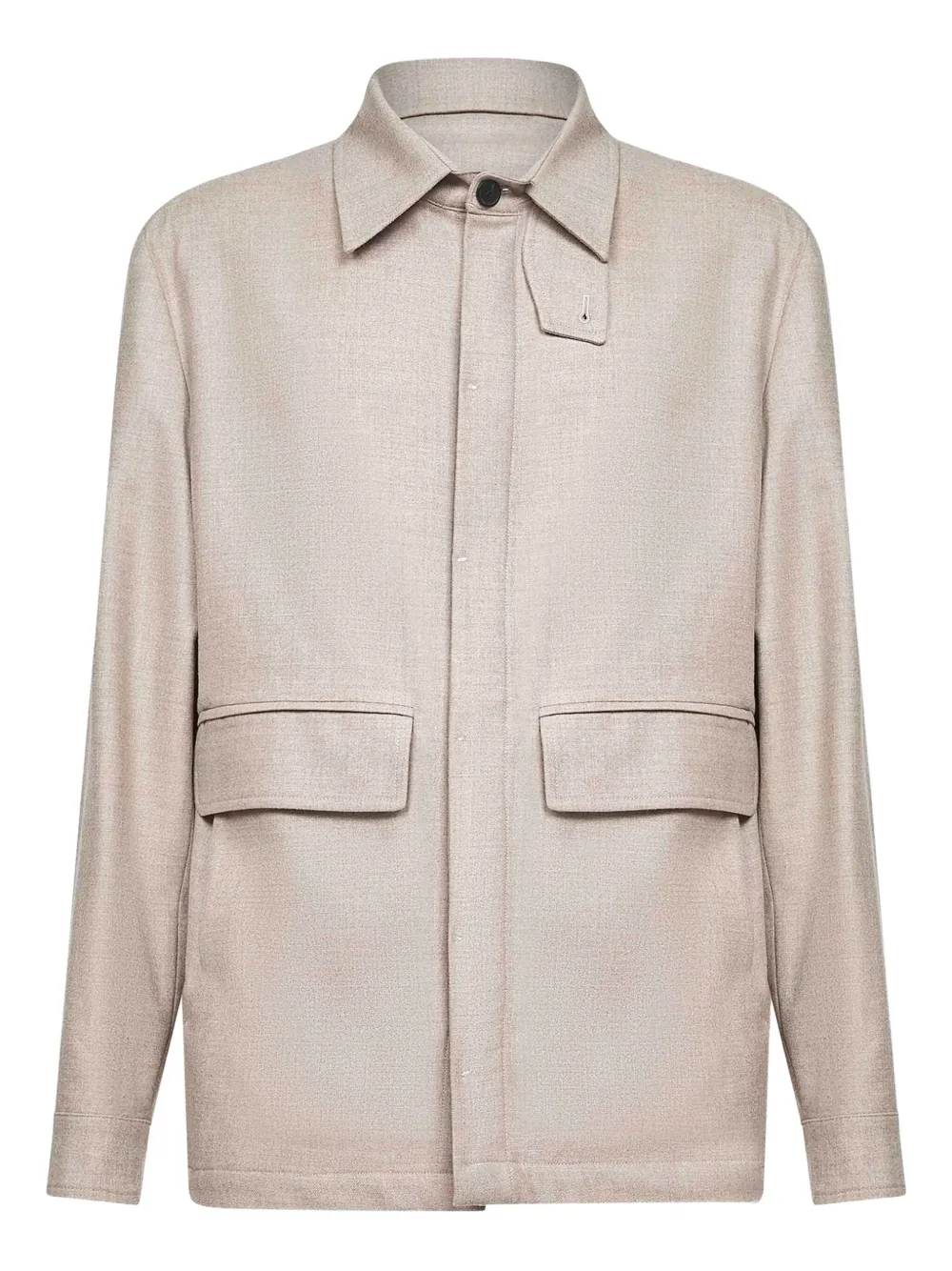 D4.0 sobrecamisa con botones | neutro | Image 1