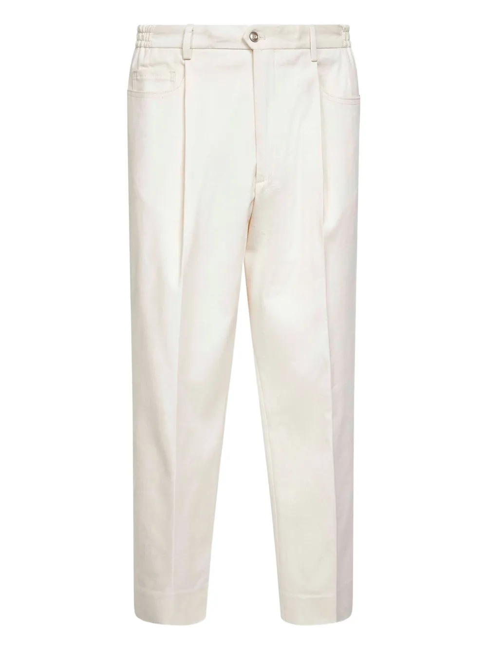 D4.0 tapered trousers | White | Image 1