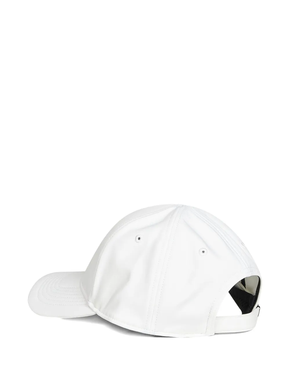 C.p. Company White C.p. Shell-r Logo Baseball Cap In White