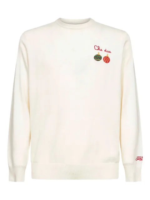 MC2 Saint Barth embroidered-details crew-neck sweater
