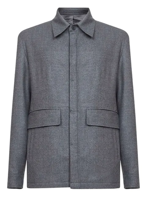 D4.0 sobrecamisa con bolsillos con solapa