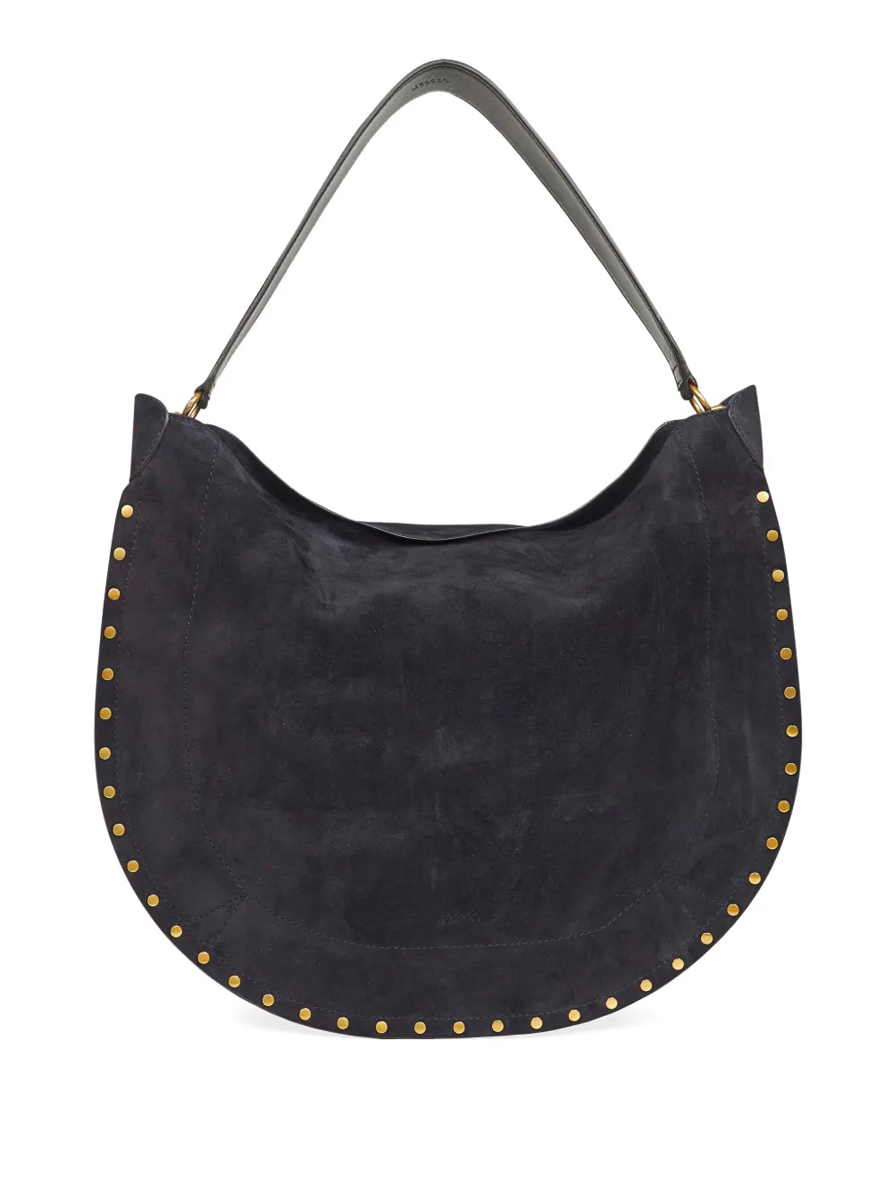 Isabel Marant Black Midnight Oskan Hobo Soft Shoulder Bag In Black