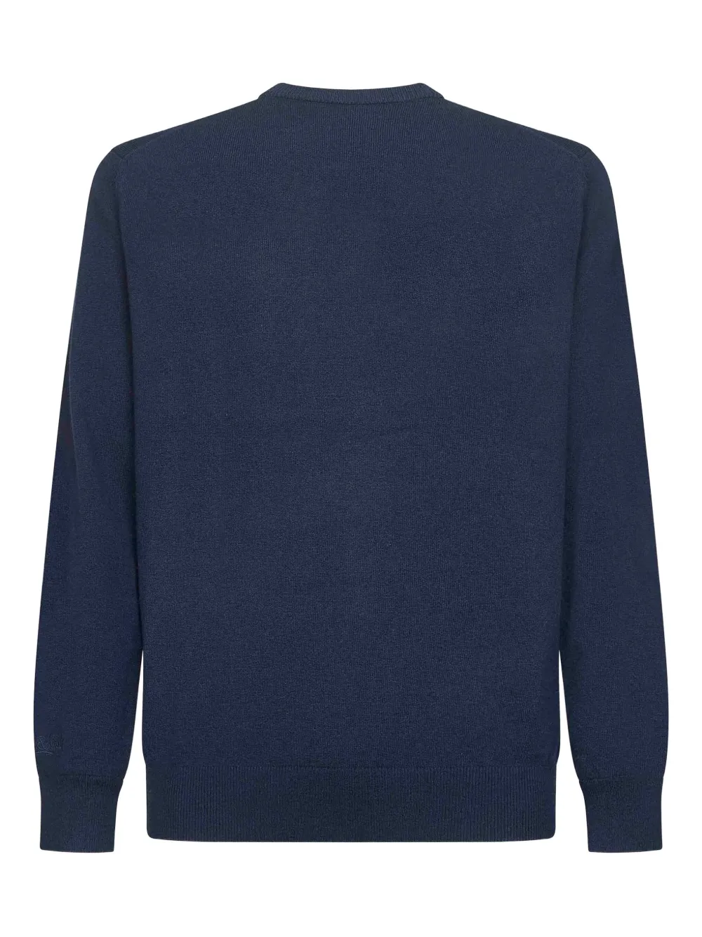 Mc2 Saint Barth Drinks-embroidery Sweater In Blue