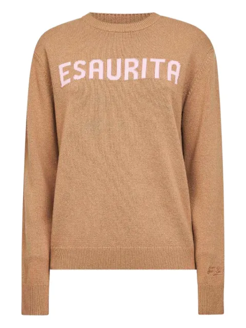 MC2 Saint Barth suéter en jacquard con cuello redondo