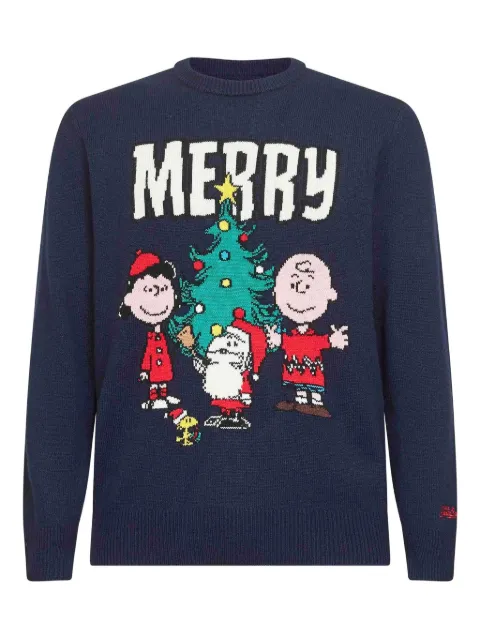 MC2 Saint Barth christmas-embroidered sweater
