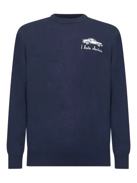 MC2 Saint Barth embroidery long-sleeved sweater