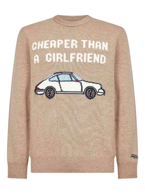 MC2 Saint Barth car-motif crew-neck sweater