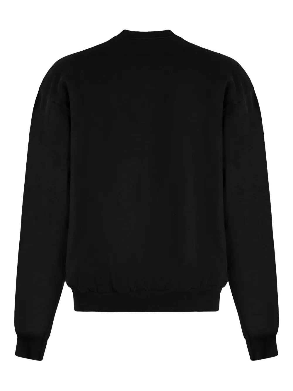 Local Authority crew-neck long-sleeve sweatshirt - Zwart
