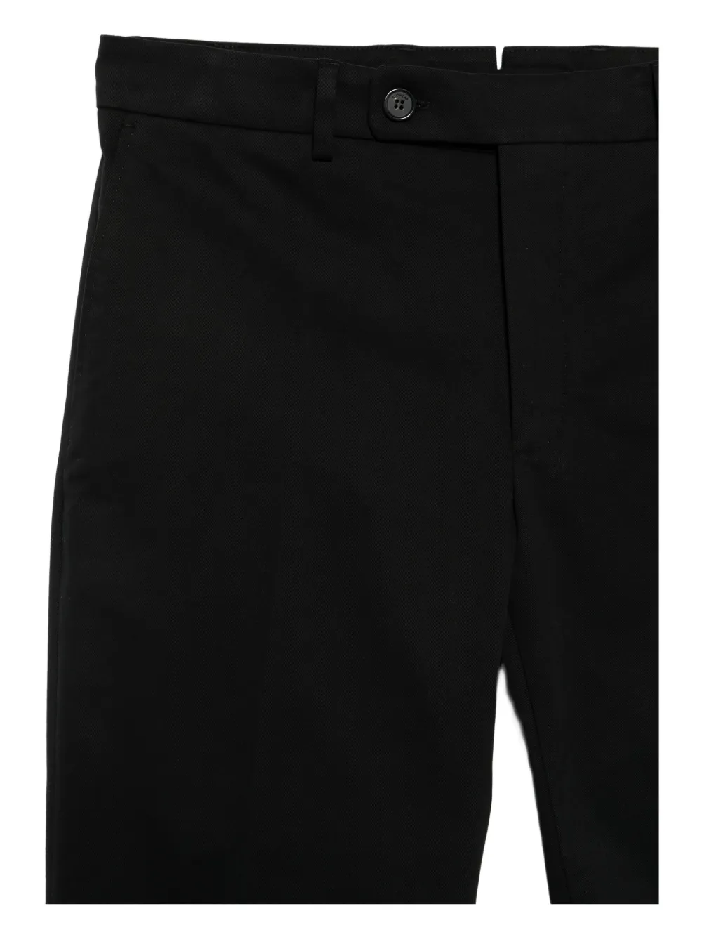 Incotex Slim Chino Trousers In Black