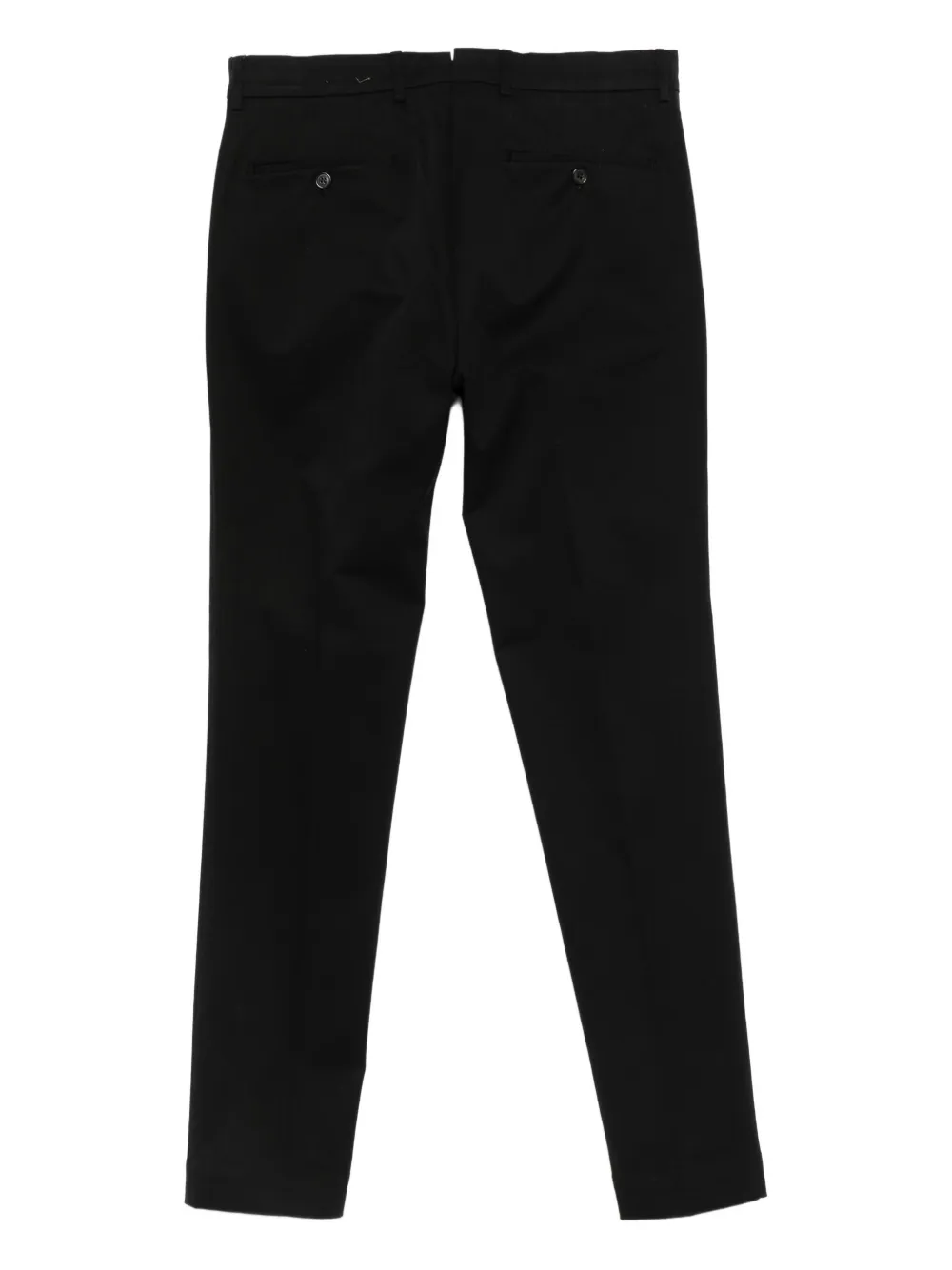 Incotex Slim Chino Trousers In Black