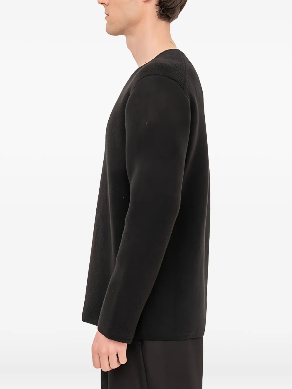 Comme des Garçons Homme Plus Trui met ronde hals Zwart