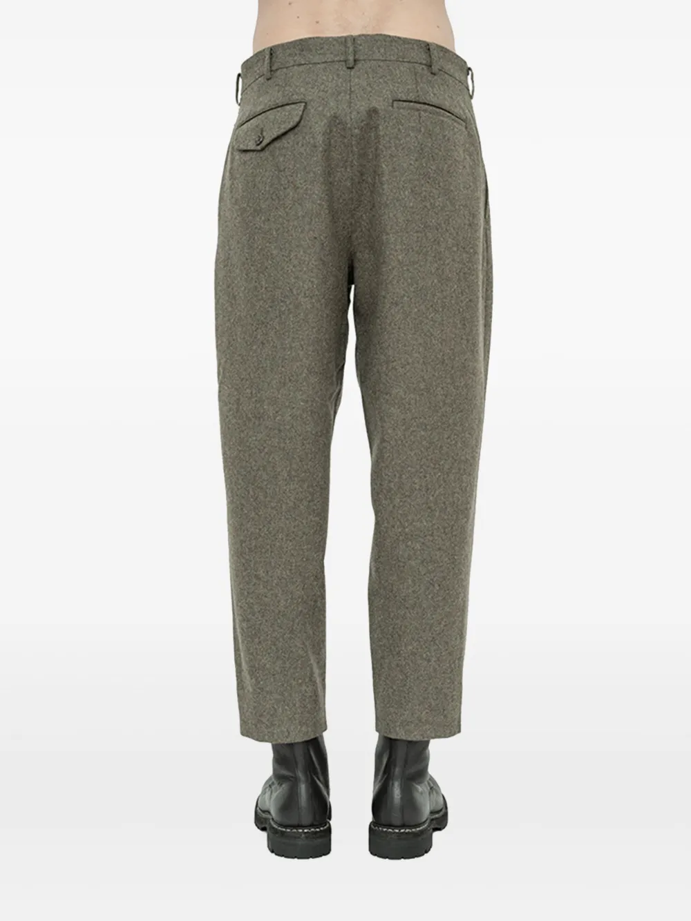 Comme des Garçons Homme Plus Plooibroek Groen