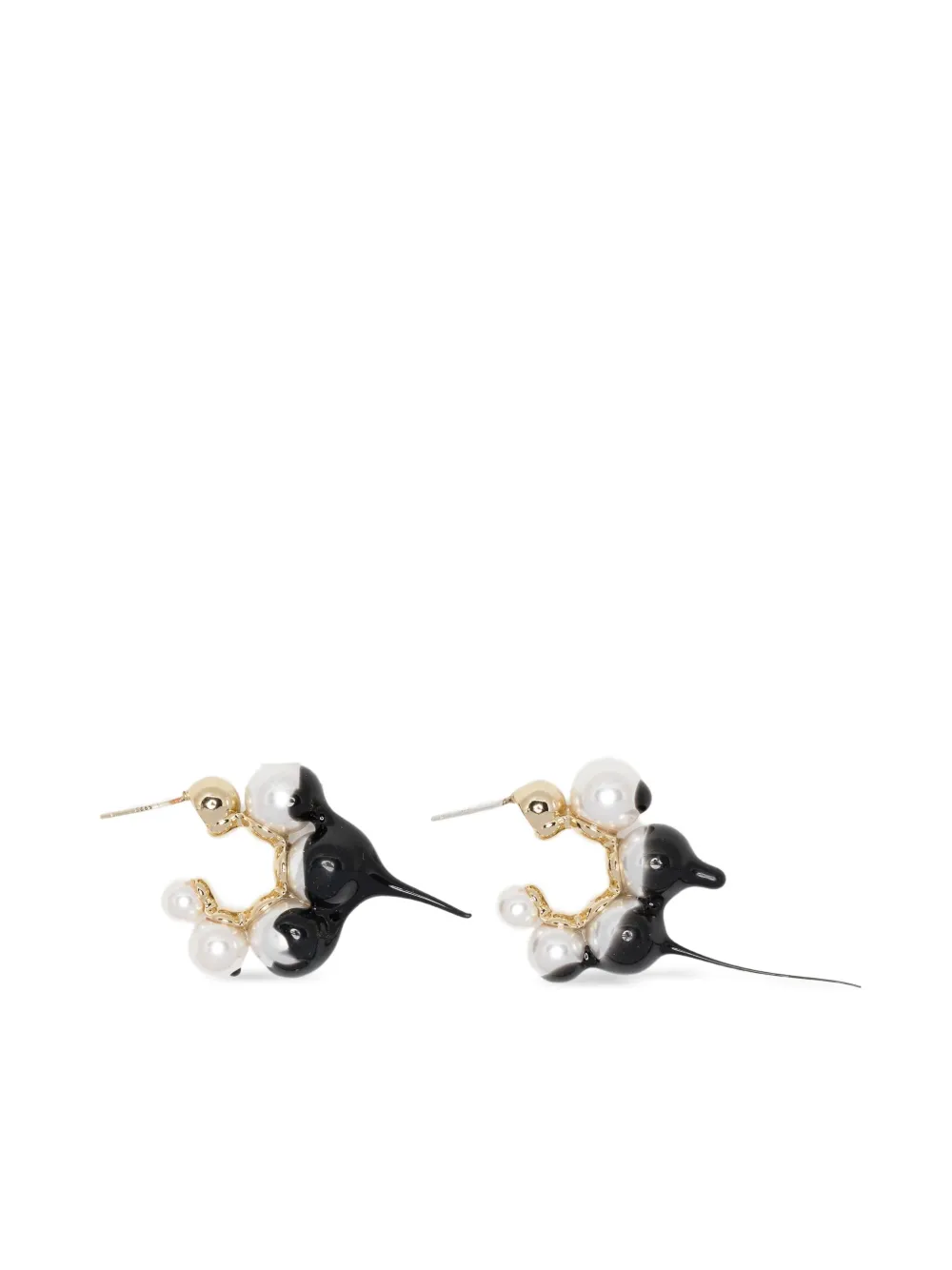 Ottolinger faux-pearl earrings - Oro