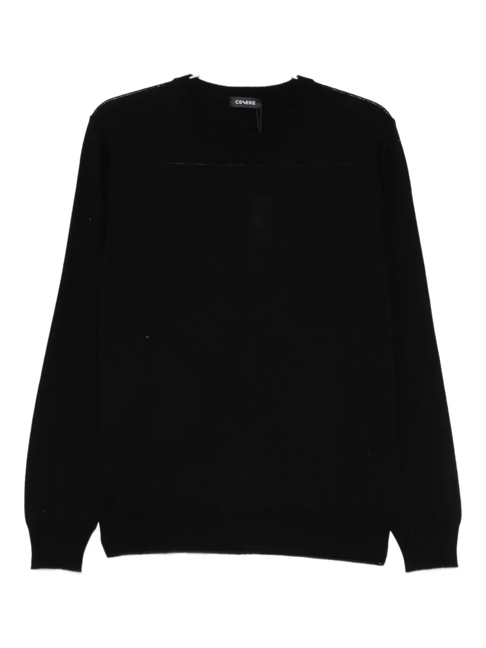 Cenere Maglieria Sweaters In Black
