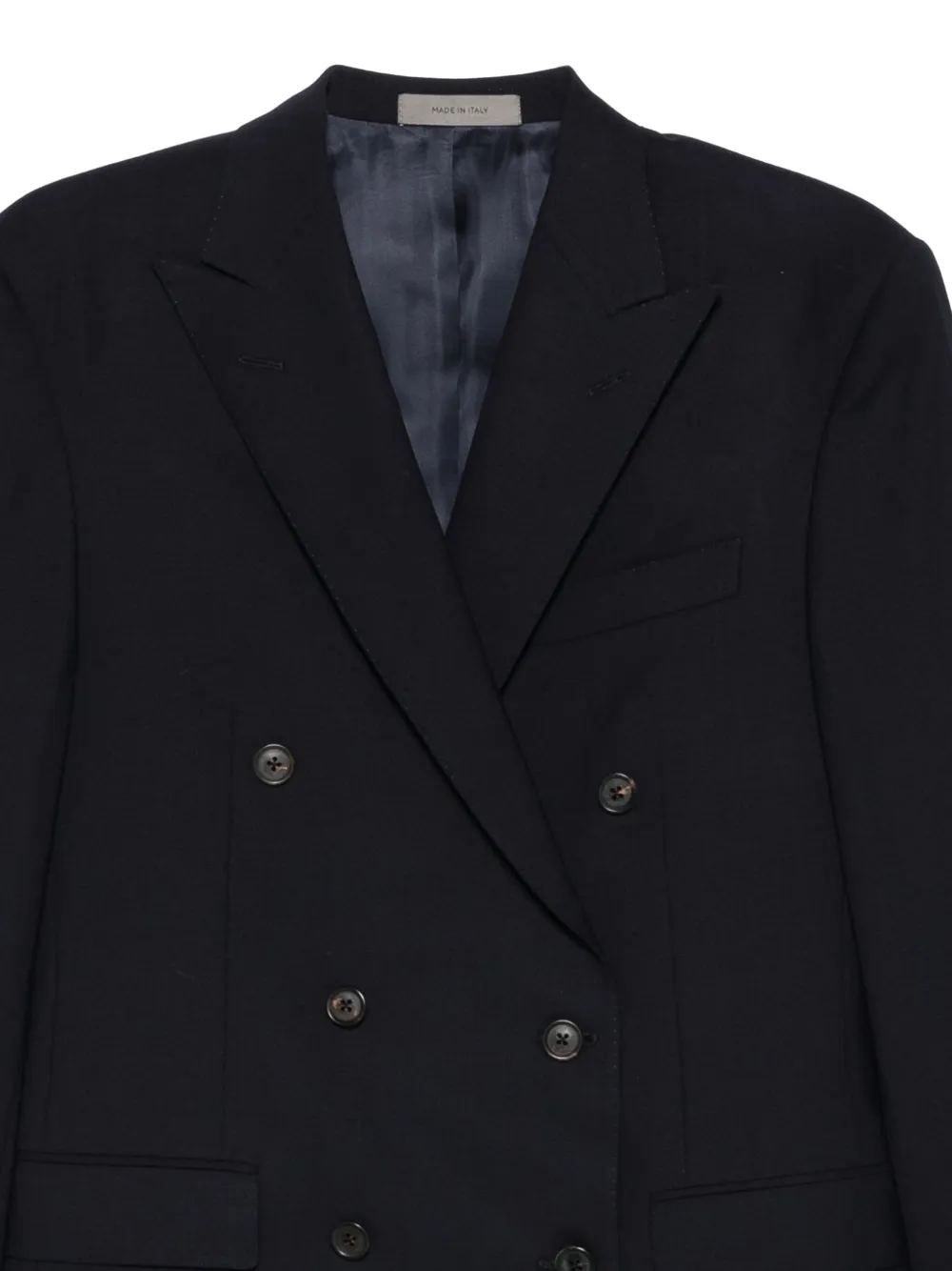 Corneliani Blazer met dubbele rij knopen Zwart