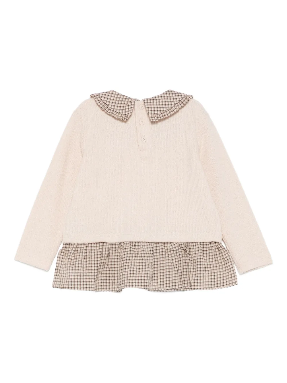 LALALU checked layered top | Girls Blouses | Image 2
