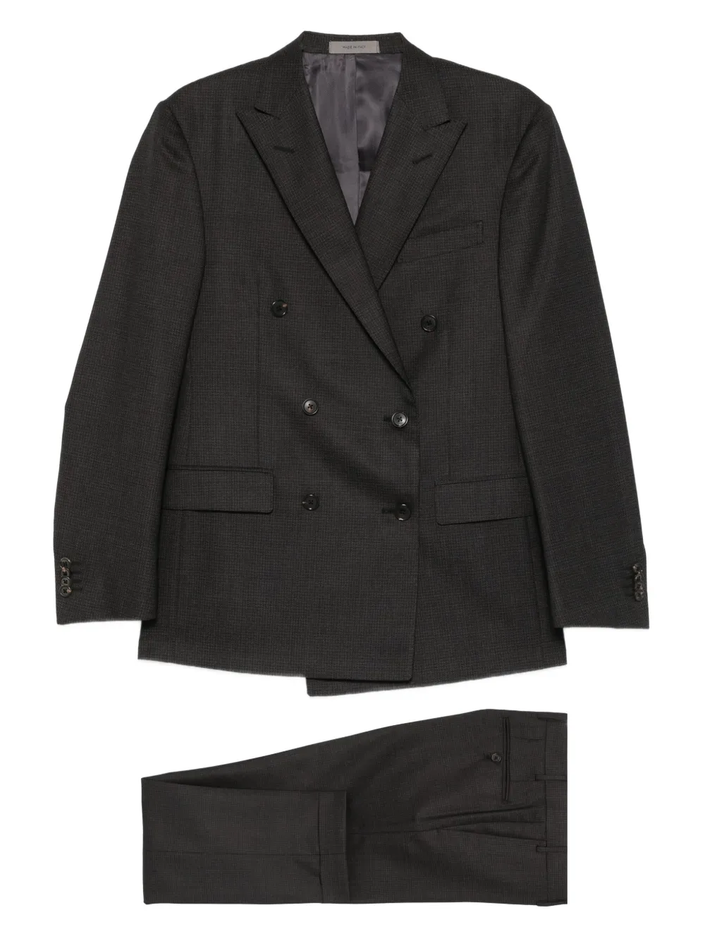 Corneliani blazer con doble botonadura | negro | Image 1