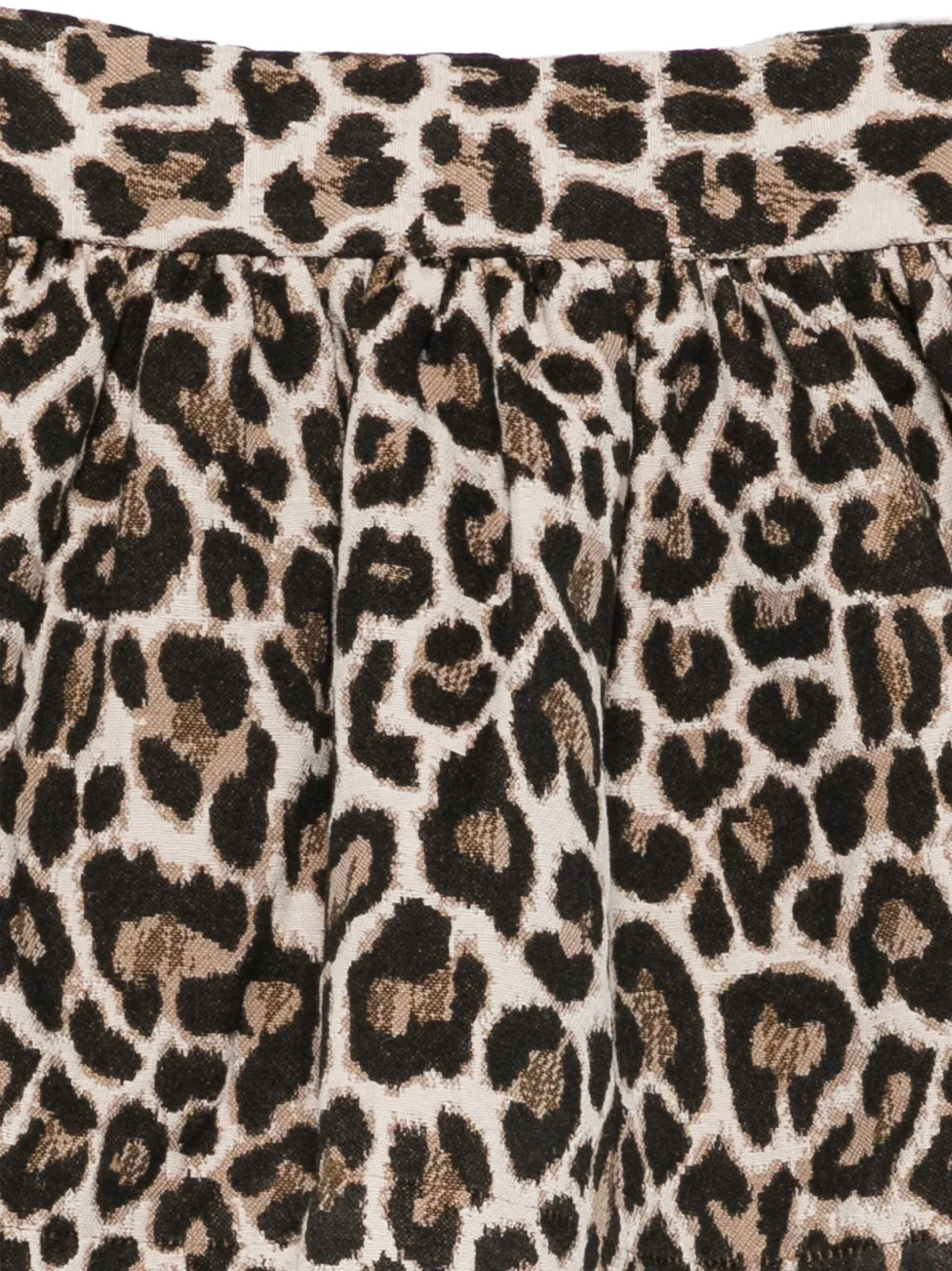 LALALU Rok met dierenprint Bruin