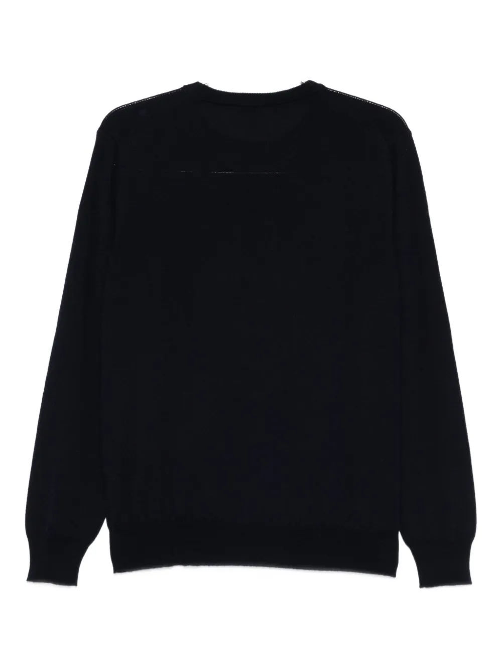 Cenere Crew-neck Sweater In Black
