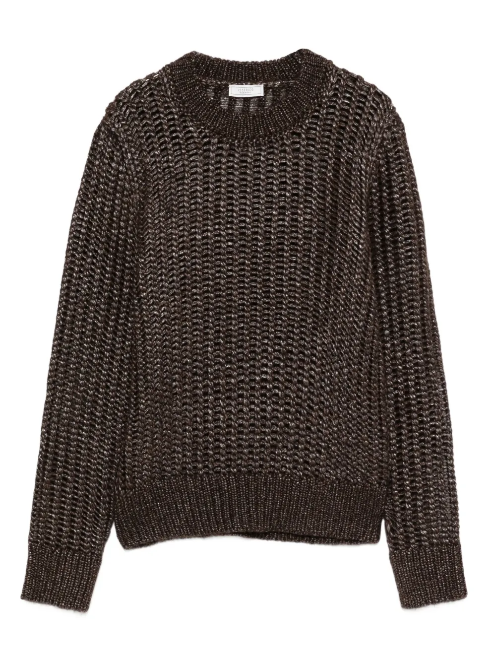 Peserico オープンニット セーター - ブラウン Peserico オープンニット セーター - ブラウン
