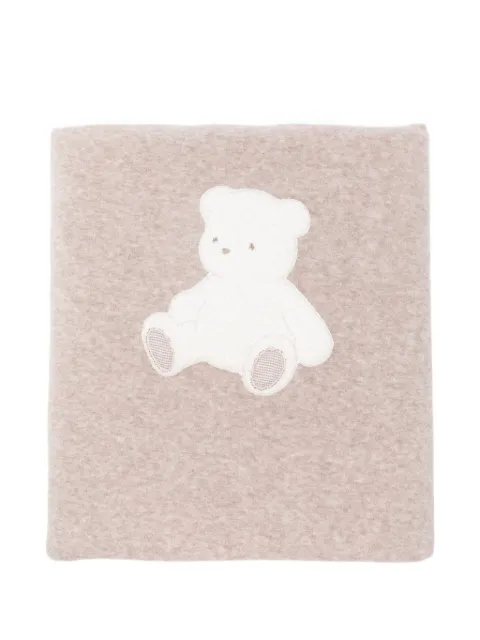 LALALU couverture à imprimé ourson