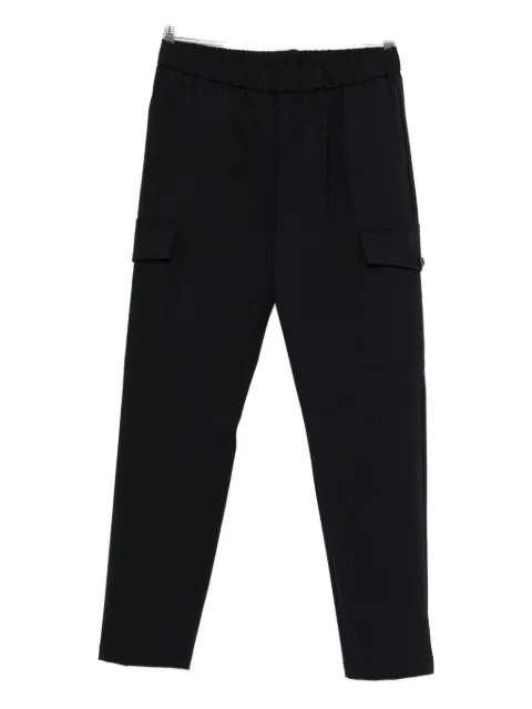LES HOMMES logo-plaque trousers