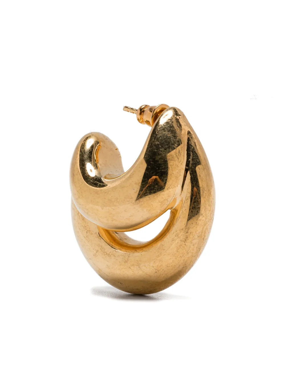Panconesi sculpted hoop earrings - Oro