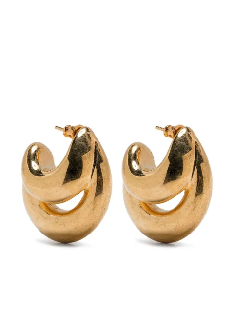 Panconesi arracadas con diseño esculpido