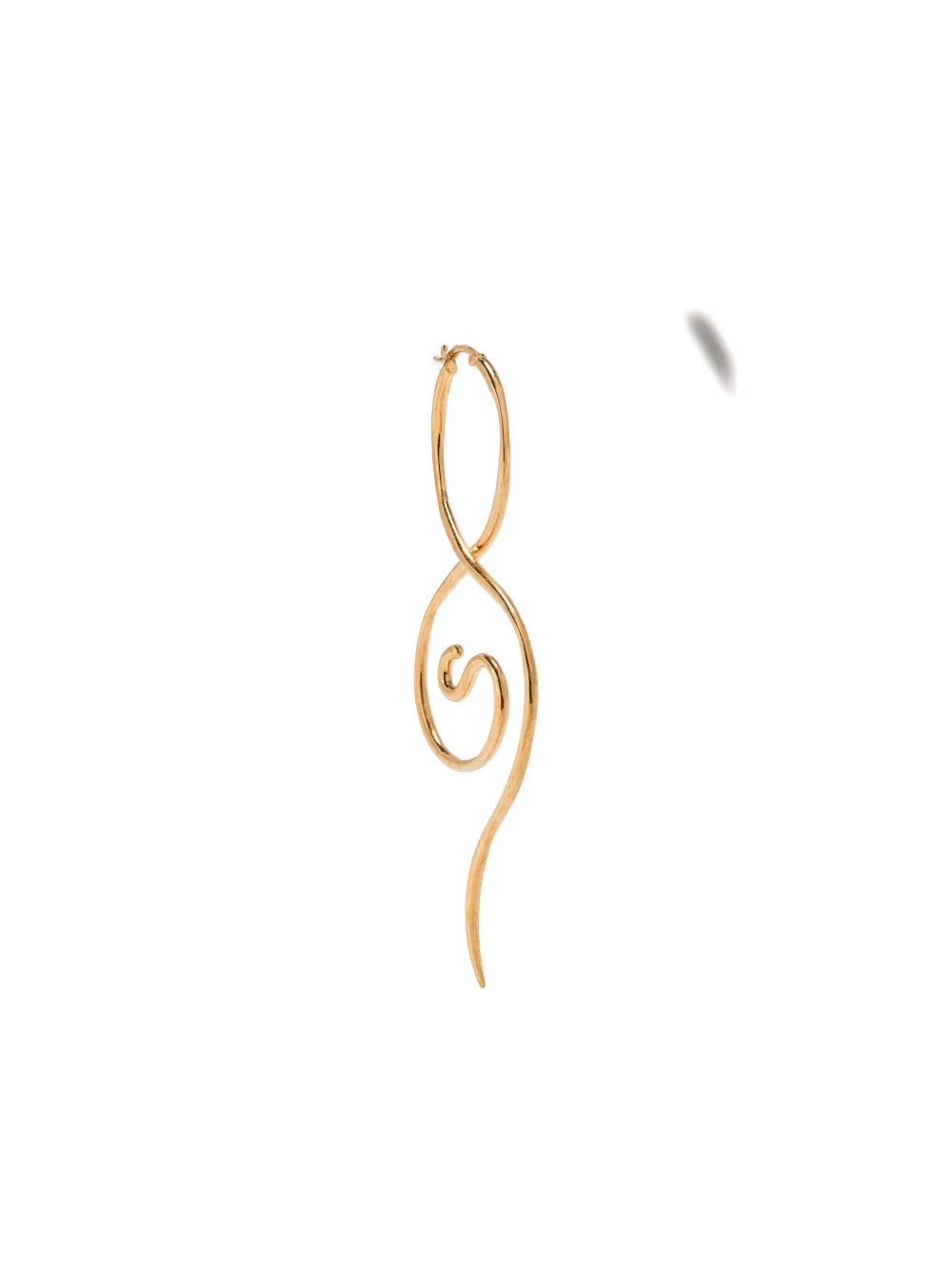 Panconesi Spiral Drop Earrings In Gold