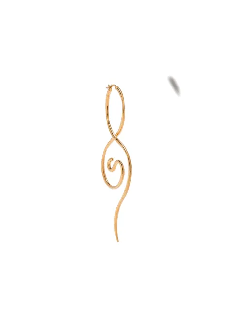 Panconesi spiral drop earrings