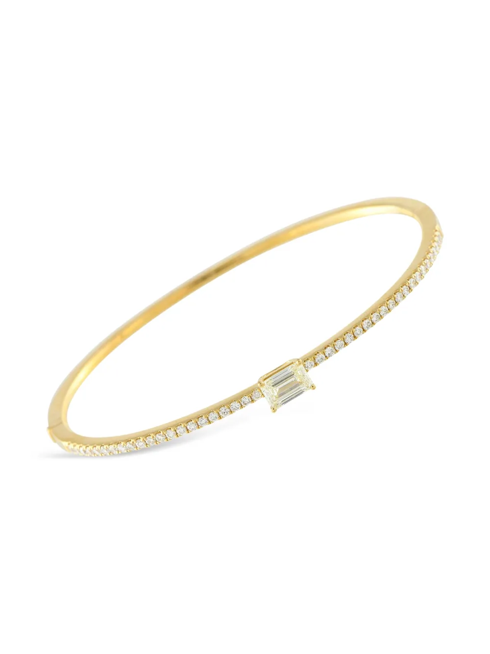 LB Exclusive 18K yellow gold Odelia diamond bangle - Oro