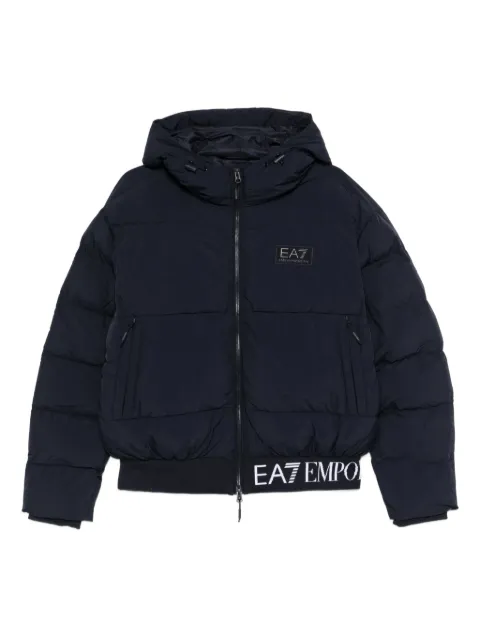 Ea7 Emporio Armani hooded padded jacket