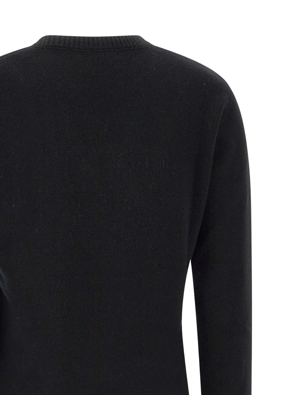 Mc2 Saint Barth Round-neck Sweater In Black