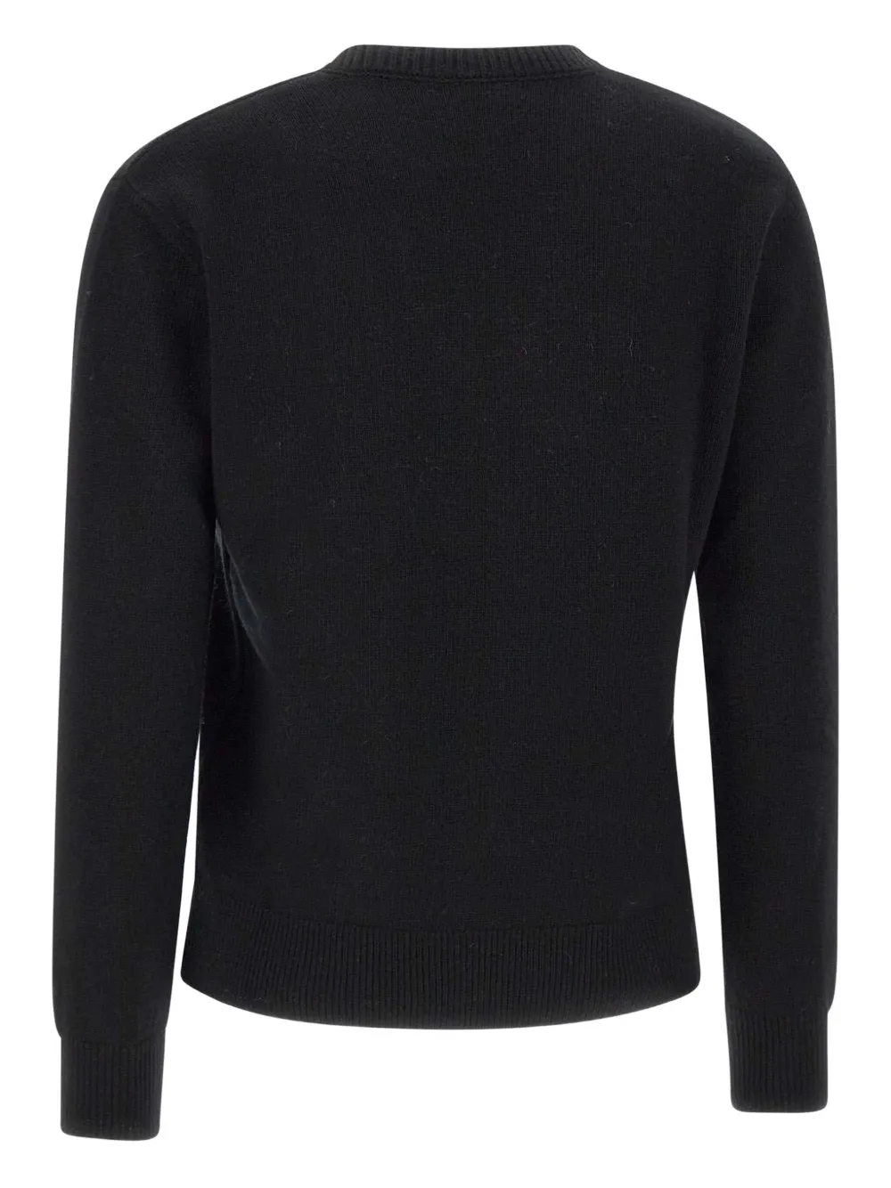 Mc2 Saint Barth Round-neck Sweater In Black