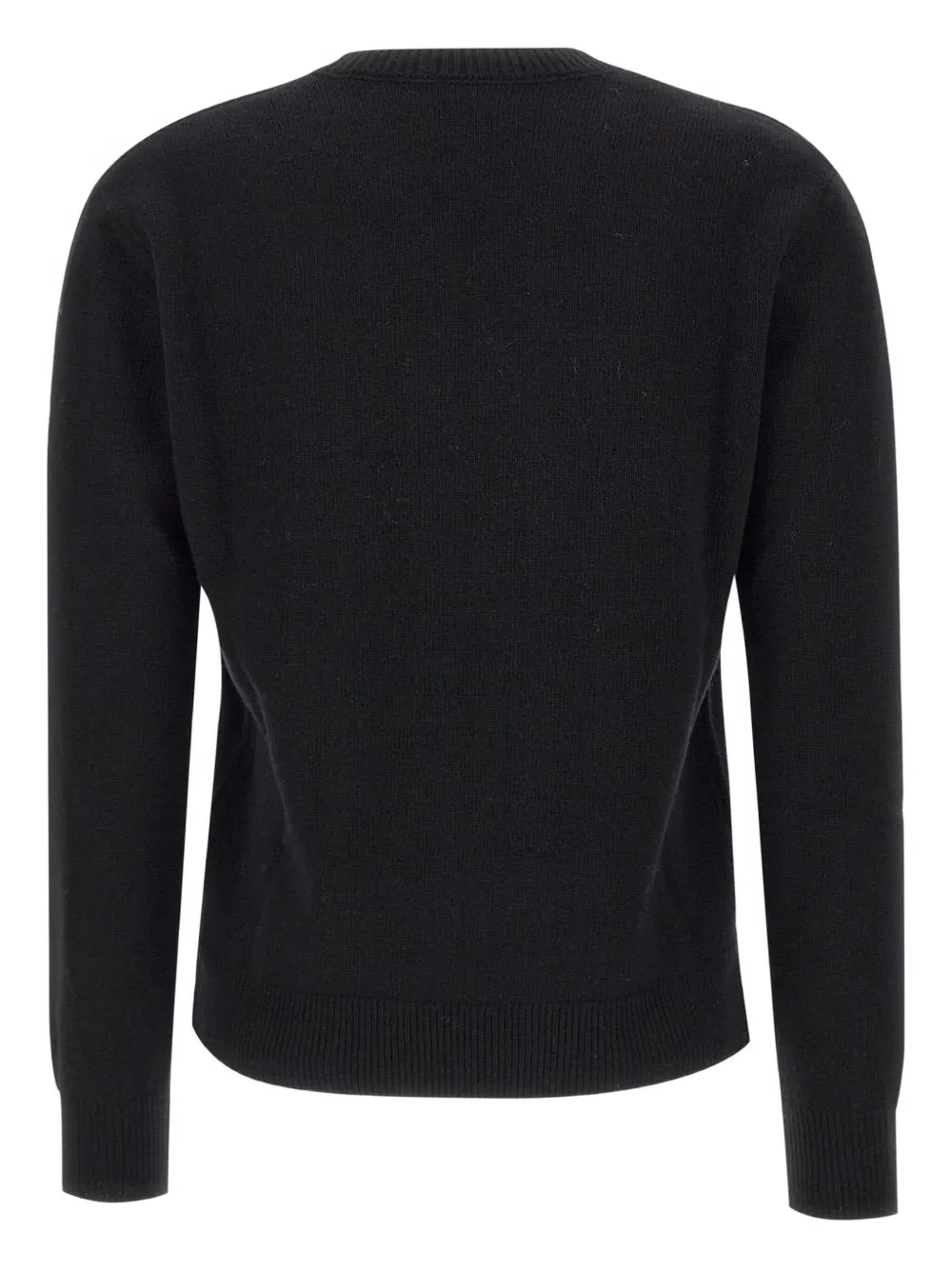 Mc2 Saint Barth Round-neck Sweater In Black